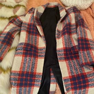 Zara Checked Coat